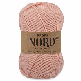 DROPS Nord 27 licht perzik (Uni Colour) - Wol Garen