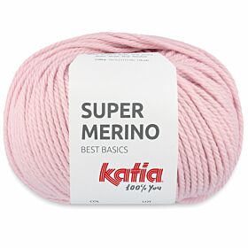 Katia Super Merino - 27 lichtroze - Wol/Acryl Garen