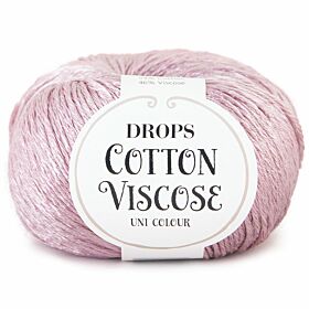 DROPS Cotton Viscose Uni Colour - 27 lila - Katoen/Viscose Garen
