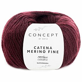 Katia Concept Catena Merino Fine - 270 wijnrood - Garen
