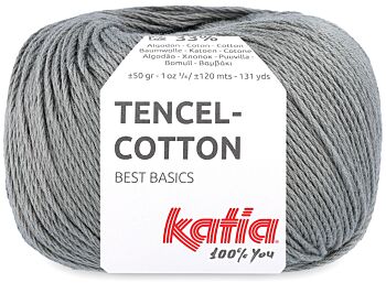 Katia Tencel-Cotton - 28 grijs - Lyocell/Katoen Garen 1