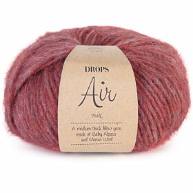 DROPS Air 28 steenrood (mix) - Wol Garen