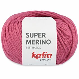 Katia Super Merino - 28 zuurstokroze - Wol/Acryl Garen