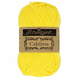 Scheepjes Cahlista - 280 lemon - Katoen Garen