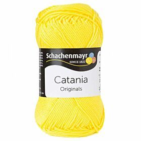 Schachenmayr SMC Catania - 280 neon yellow / geel - Katoen Garen