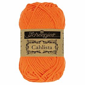 Scheepjes Cahlista - 281 tangerine - Katoen Garen