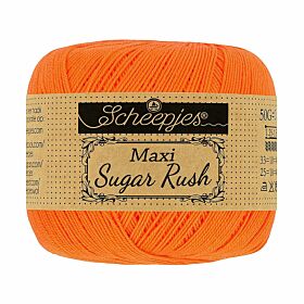 Scheepjes Maxi Sugar Rush 281 tangerine - Katoen Garen
