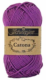 Scheepjes Catona 50 gram - 282 ultra violet - Katoen Garen