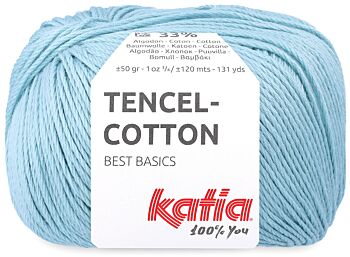 Katia Tencel-Cotton - 29 babyblauw - Lyocell/Katoen Garen 1