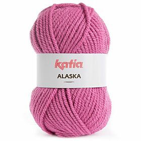 Katia Alaska 29 donkerroze / bleekrood - Acryl Garen