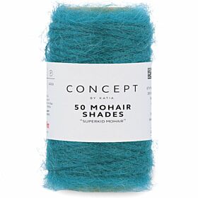 Katia Concept 50 Mohair Shades - 29 petrol - Mohair Garen