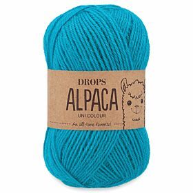 DROPS Alpaca 2918 donkerturkoois (Uni Colour) - Wol Garen