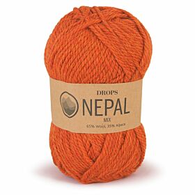 DROPS Nepal Mix - Wol & Breigaren - GD0047-2920 oranje