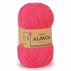 DROPS Alpaca Uni Colour - 2921 pink - Wol & Garen