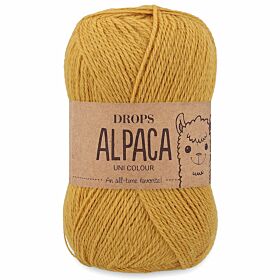 DROPS Alpaca 2923 okergeel (Uni Colour) - Wol Garen