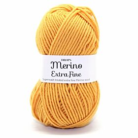 DROPS Merino Extra Fine Uni Colour - 30 mosterd - Wol Garen