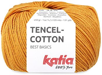Katia Tencel-Cotton - 30 mosterdgeel - Lyocell/Katoen Garen 1