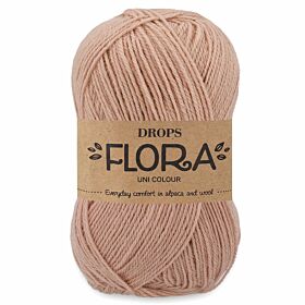 DROPS Flora 30 woestijnroos (Uni Colour) - Wol Garen