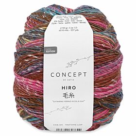 Katia Concept Hiro 300 avondzon - Merino Zijde Garen