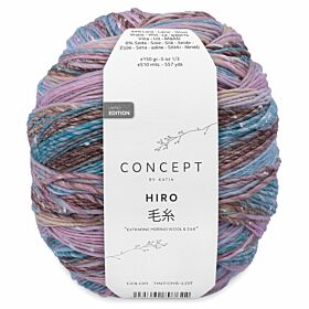 Katia Concept Hiro 304 winterlandschap - Merino Zijde Garen