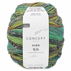 Katia Concept Hiro 305 jungle - Merino Zijde Garen