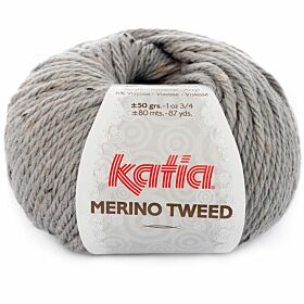 Katia Merino Tweed 307 lichtgrijs - Merinogaren
