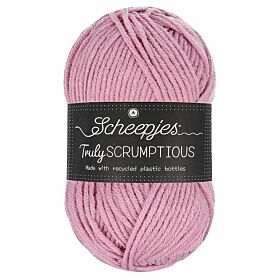 Scheepjes Truly Scrumptious 307 Raspberry Mousse / oudroze - Garen van gerecyclede plastic flessen