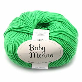 DROPS Baby Merino Uni Colour - 31 pittig groen - Wol & Garen