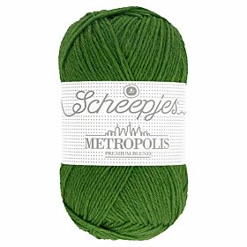 Scheepjes Metropolis 31 canberra / mosgroen - Merino Sokkengaren