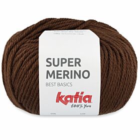 Katia Super Merino - 31 donkerbruin - Wol/Acryl Garen