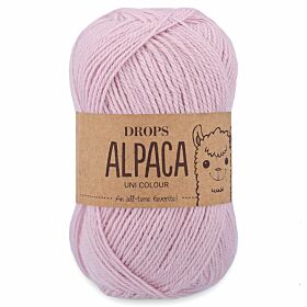 DROPS Alpaca 3112 zacht roze (Uni Colour) - Wol Garen