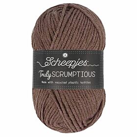 Scheepjes Truly Scrumptious 313 Black Forest Gâteau / reebruin - Garen van gerecyclede plastic flessen