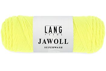 Lang Yarns Jawoll Superwash - 313 neon geel - Sokkenwol Garen 1