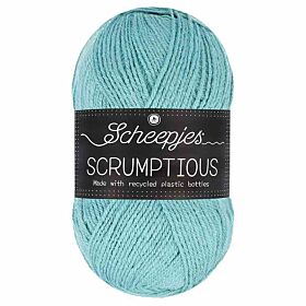 Scheepjes Scrumptious 314 Blue Glazed Doughnut / licht pastelblauw - gerecycled polyester/acryl garen