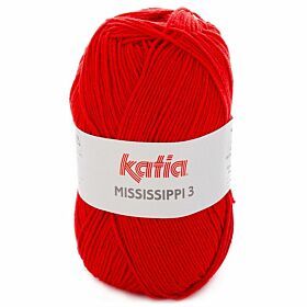 Katia Mississippi-3 - 314 rood - Katoen/Acryl Garen