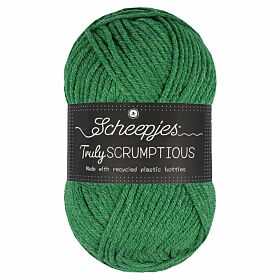 Scheepjes Truly Scrumptious 319 Matcha Choco Brownie - Garen van gerecyclede plastic flessen