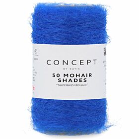 Katia Concept 50 Mohair Shades - 32 kobaltblauw - Mohair Garen