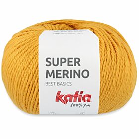 Katia Super Merino - 32 okergeel - Wol/Acryl Garen