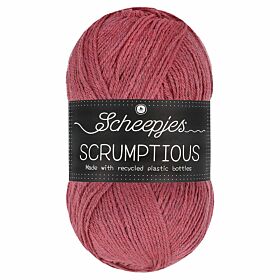 Scheepjes Scrumptious 322 Summer Berry Tartlet / kers - Gerecycled polyester/acryl garen