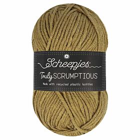 Scheepjes Truly Scrumptious 327 Lemon Poppy Seed - Garen van gerecyclede plastic flessen
