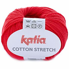Katia Cotton Stretch 33 rood - Katoen Stretchgaren