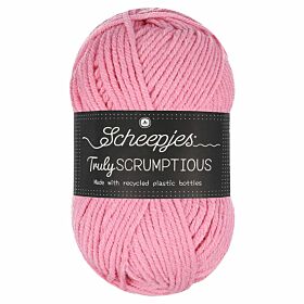 Scheepjes Truly Scrumptious 330 Cotton C. Meringue / roze - Garen van gerecyclede plastic flessen