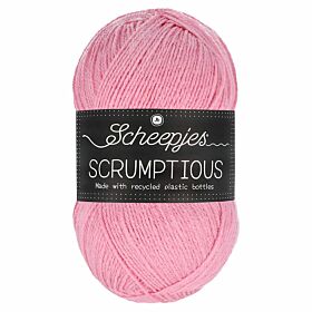 Scheepjes Scrumptious 330 Cotton Candy Meringue / roze - Gerecycled polyester/acryl garen