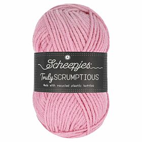 Scheepjes Truly Scrumptious 331 Turkish Delight / roze - Garen van gerecyclede plastic flessen