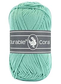 Durable Coral - 338 aqua - Gemerceriseerd Katoen Garen 1