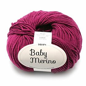 DROPS Baby Merino Uni Colour - 34 heide - Wol & Garen