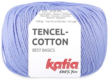 Katia Tencel-Cotton - 34 licht lila - Lyocell/Katoen Garen 1