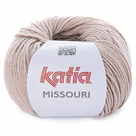 Katia Missouri - 34 lichtbeige - Katoen/Acryl Garen