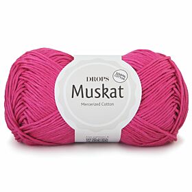 DROPS Muskat Uni Colour - 34 kers - Katoen Garen
