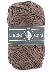 Durable Coral - 343 warm taupe - Gemerceriseerd Katoen Garen 1